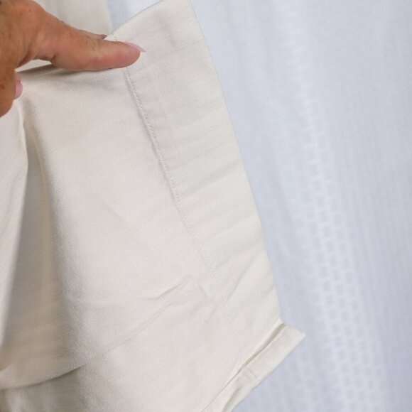 Eddie Bauer Vashon Fit cream Khaki Chino Pants Size 14 - Picture 6 of 12